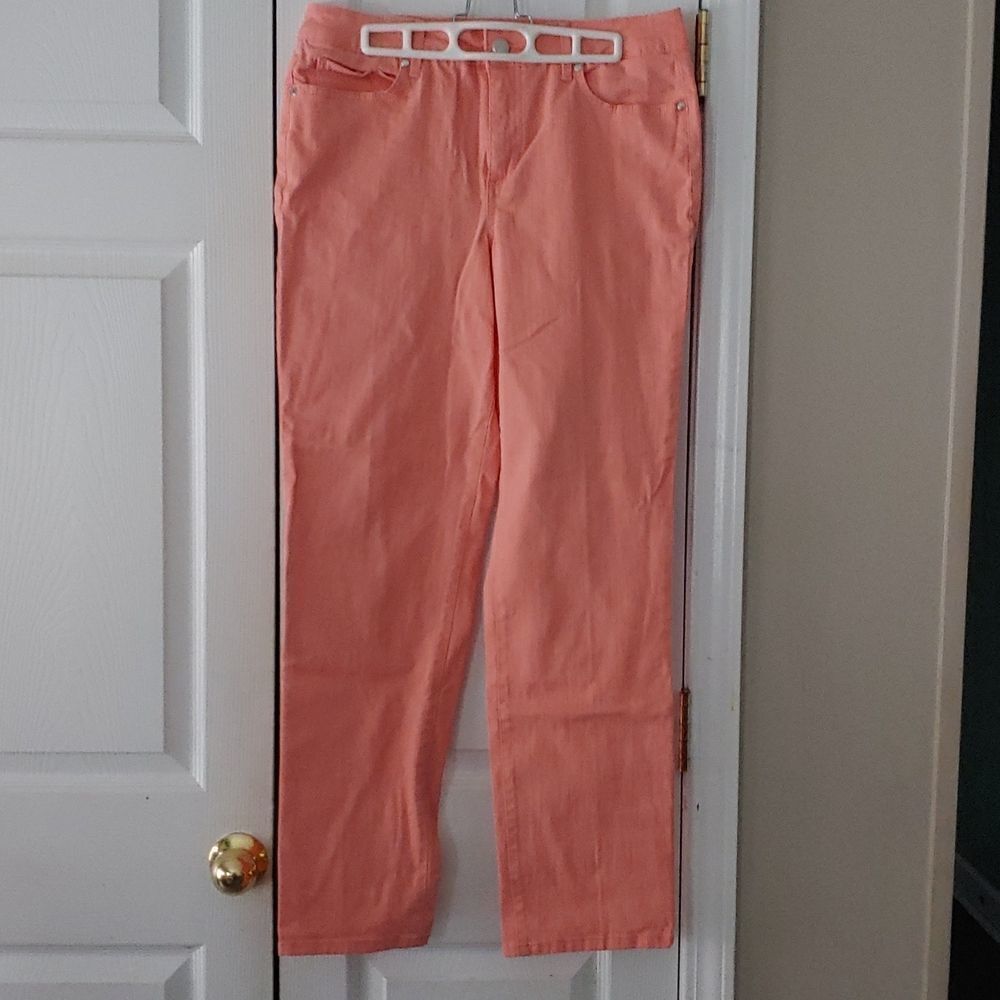 Bandolino Madie  dark peach color jeans  Sz 10  NWOT